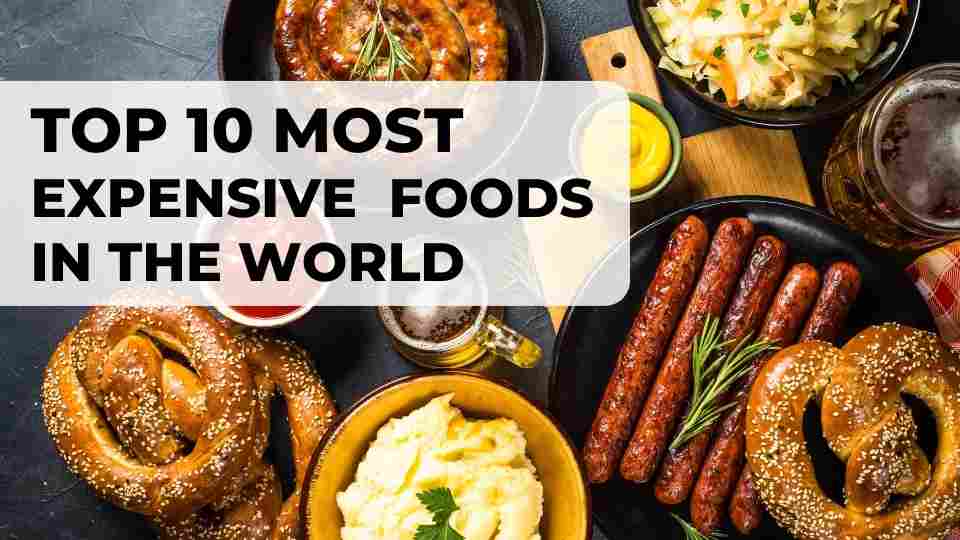 Decadence Defined: The World’s Top 10 Most Expensive Foods